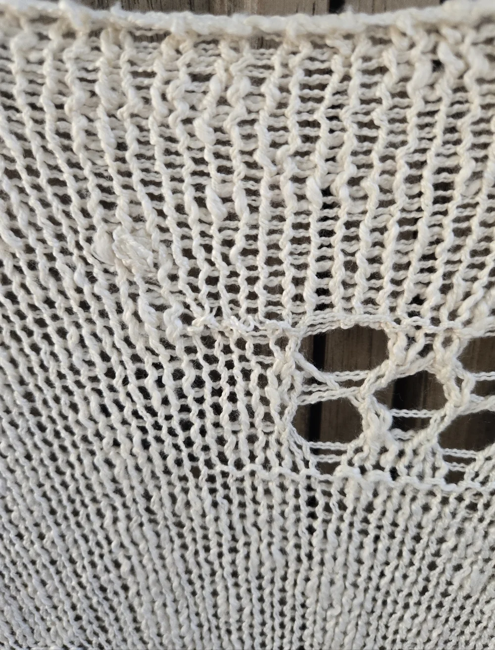 Crochet Knit Cardigan - Picture 3 of 4